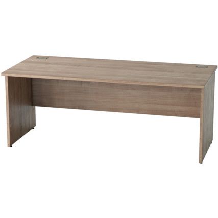 1800mm Rectangular Panel End Desk Birch