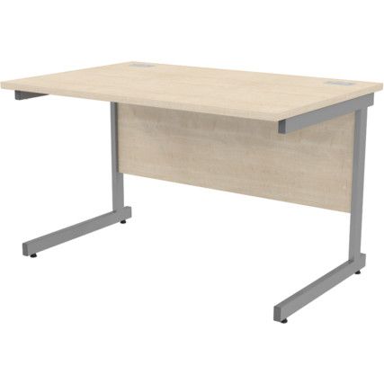 SATELLITE 1200mm SINGLE CANT STANDARD DESK MAPLE