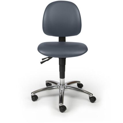 L-TECH VINYL LOW CHAIR - KOALA DARK GREY