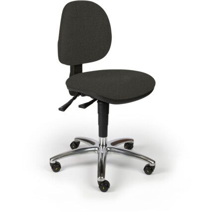 E-TECH LOW ESD HI-TECH FABRIC CHAIR - ANTHRACITE GREY