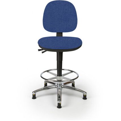 E-TECH HIGH ESD HI-TECH FABRIC CHAIR - COBALT BLUE