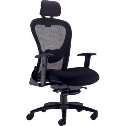 STRATA HIGH BACK MESH CHAIR - BLACK