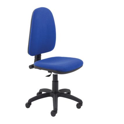 ZOOM HIGH BACK OPERATOR CHAIR - BLUE