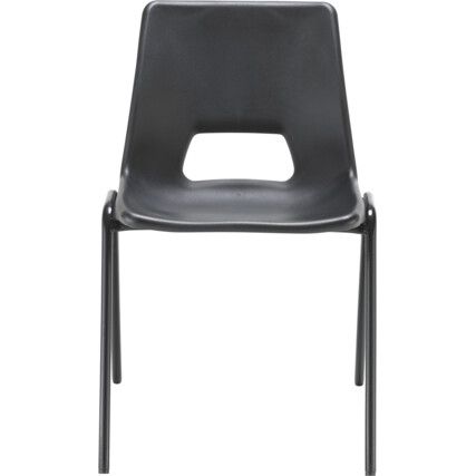 ECONOMY CHAIR BLACK POLYPROPYLENE