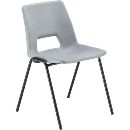 ECONOMY CHAIR GREY POLYPROPYLENE