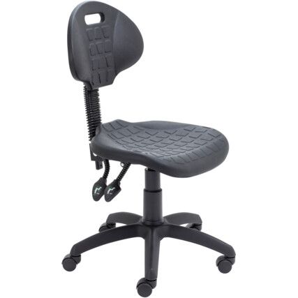 FACTORY CHAIR c/w UPGRADE MECH, (LOW VERSION)