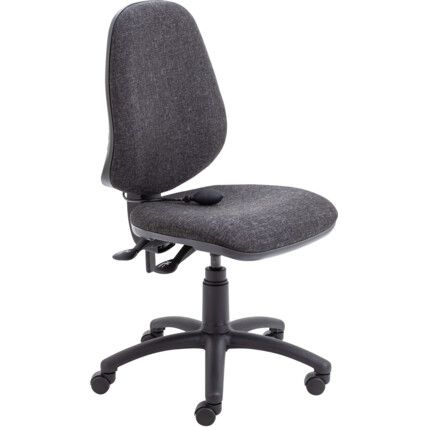 CALYPSO ERGO 2 LEVER CHAIR WITH LUMBAR PUMP - CHARCOAL