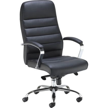 ARES EXECUTIVE LEATHER CHAIR BLACK