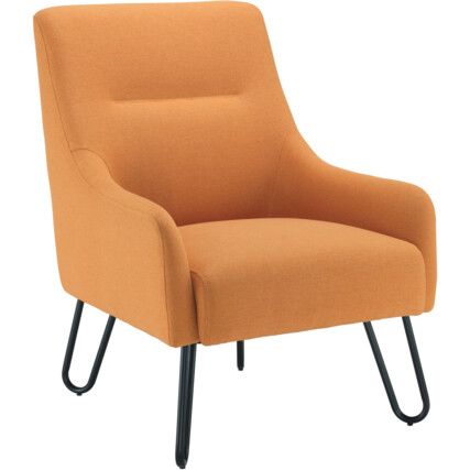 PEARL RECEPTION CHAIR MUSTARD