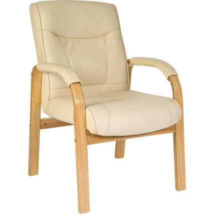 Knightsbridge Visitors Chair Cream