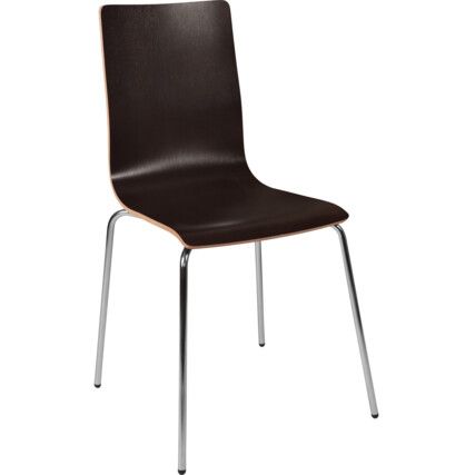 Loft Bistro Chairs Brown Pack of 4