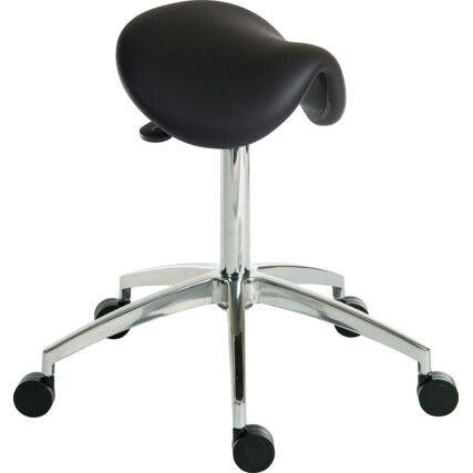 Sit/Stand Stool Black