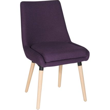 Welcome Reception Chairs Plum Pack of 2