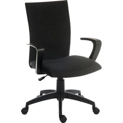 WORK/STUDENT CHAIR BLACK