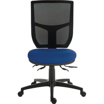 ERGO COMFORT MESH SPECTRUM 24HR CHAIR HOME OFFICE BLUE CLIPPER