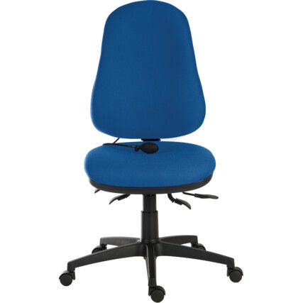 ERGO COMFORT AIR SPECTRUM 24HR CHAIR HOME OFFICE BLUE CLIPPER