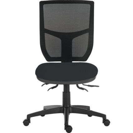 ERGO COMFORT MESH SPECTRUM 24HR OPERATOR CHAIR BLACK HAVANA