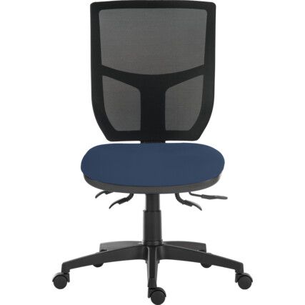 ERGO COMFORT MESH SPECTRUM 24HR OPERATOR CHAIR BLUE CURACAO