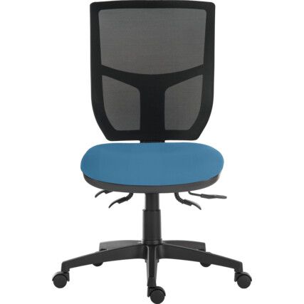 ERGO COMFORT MESH SPECTRUM 24HR OPERATOR CHAIR BLUE PARASOL