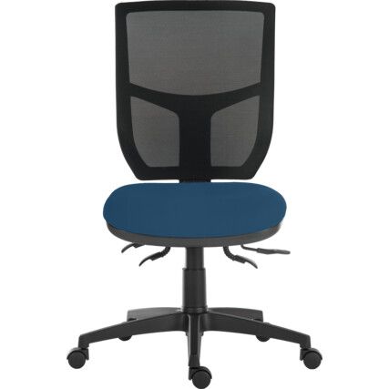 ERGO COMFORT MESH SPECTRUM 24HR OPERATOR CHAIR BLUE SCUBA