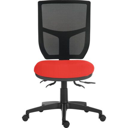 ERGO COMFORT MESH SPECTRUM 24HR OPERATOR CHAIR RED BELIZE