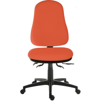 ERGO COMFORT SPECTRUM 24HR OPERATOR CHAIR ORANGE LOBSTER