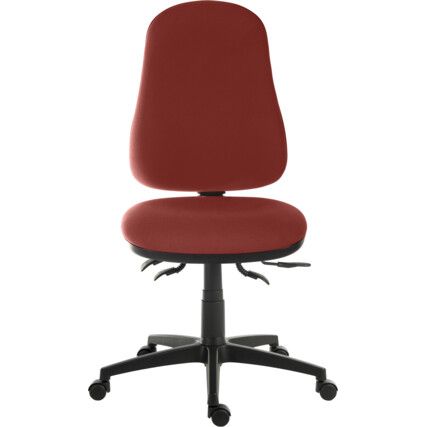 ERGO COMFORT SPECTRUM 24 HOUR OPERATOR CHAIR RED TOKARA