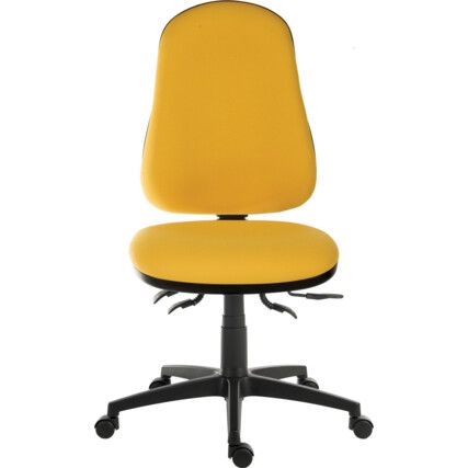 ERGO COMFORT SPECTRUM 24HR OPERATOR CHAIR YELLOW SOLANO