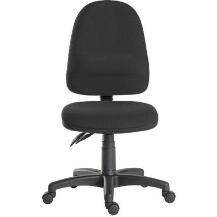 ERGO TWIN HIGH BACK OPERATOR CHAIR BLACK