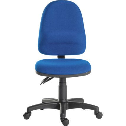 ERGO TWIN HIGH BACK OPERATOR CHAIR BLUE