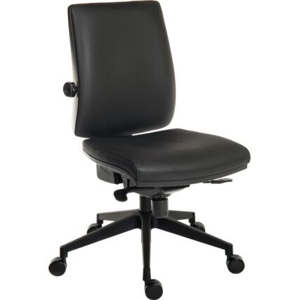 ERGO PLUS ULTRA 24 HOUR EXECUTIVE OPERATOR CHAIR BLACK PU