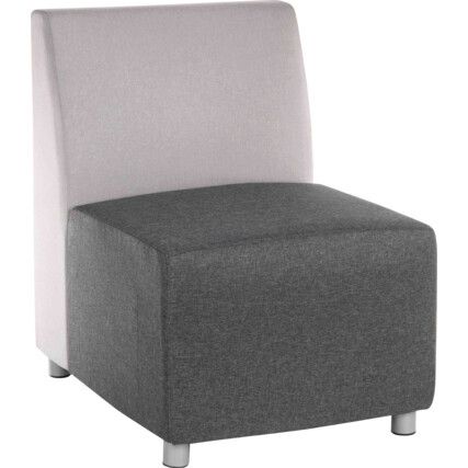 CUBE RECEPTION CHAIR GREY