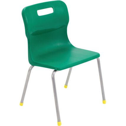 TITAN FOUR LEGGED CHAIR 350mm - GREEN