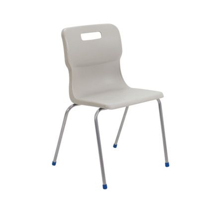 TITAN FOUR LEGGED CHAIR 460mm - GREY