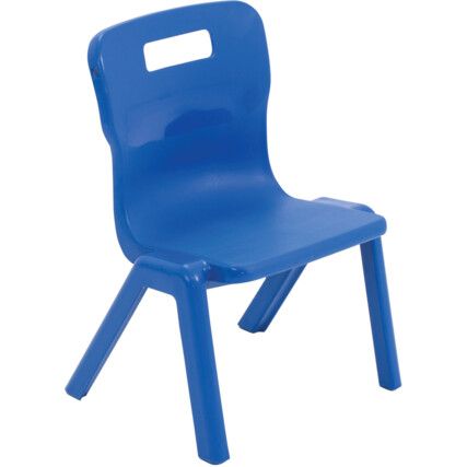 TITAN ONE-PIECE CHAIR 260mm - BLUE