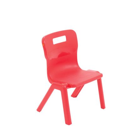 TITAN ONE-PIECE CHAIR 260mm - RED