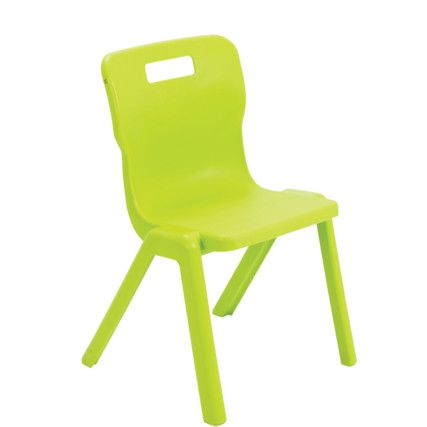 TITAN ONE-PIECE CHAIR 380mm - LIME