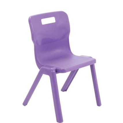 TITAN ONE-PIECE CHAIR 380mm - PURPLE