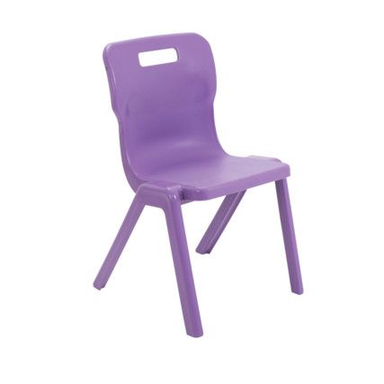 TITAN ONE-PIECE CHAIR 430mm - PURPLE