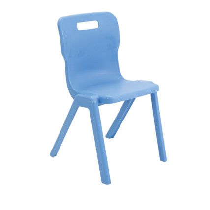 TITAN ONE-PIECE CHAIR 460mm - SKY BLUE