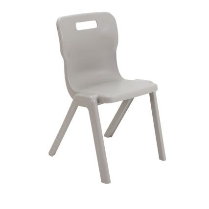 TITAN ONE-PIECE CHAIR 460mm - GREY