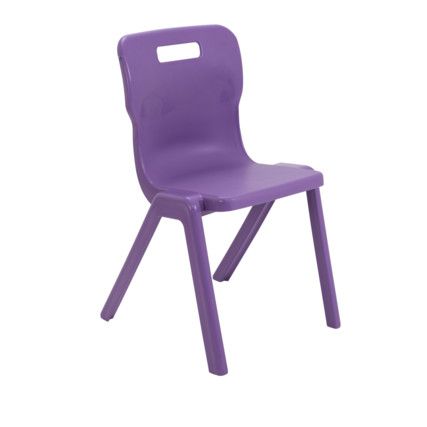 TITAN ONE-PIECE CHAIR 460mm - PURPLE