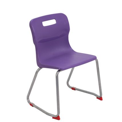 TITAN SKID BASE CHAIR 380mm - PURPLE