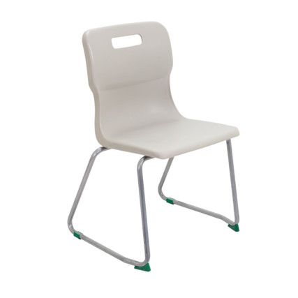 TITAN SKID BASE CHAIR 430mm - GREY