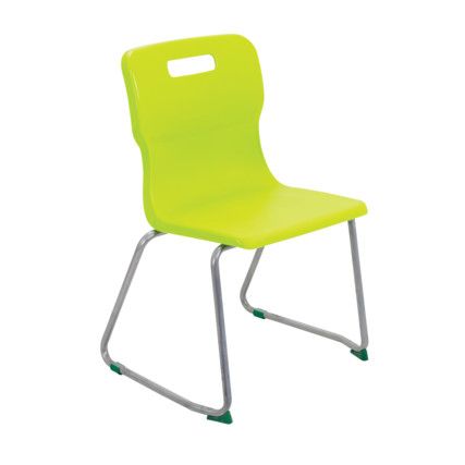 TITAN SKID BASE CHAIR 430mm - LIME