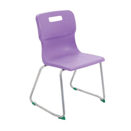 TITAN SKID BASE CHAIR 430mm - PURPLE