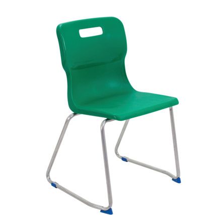 TITAN SKID BASE CHAIR 460mm - GREEN