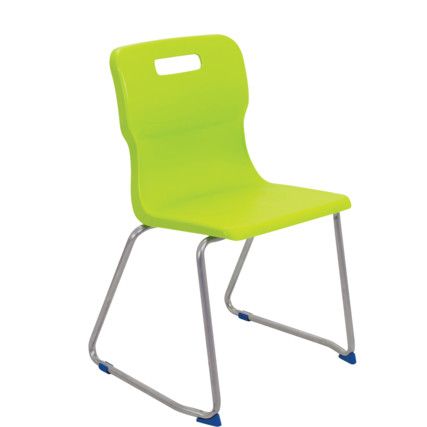 TITAN SKID BASE CHAIR 460mm - LIME