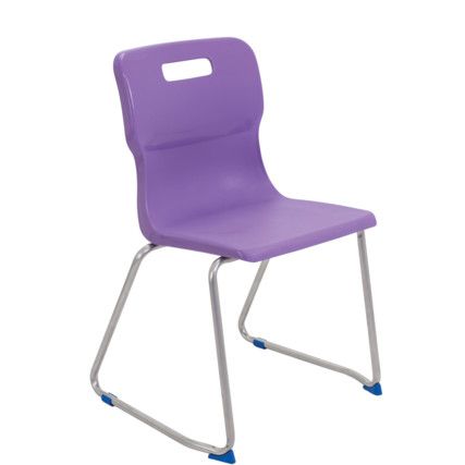 TITAN SKID BASE CHAIR 460mm - PURPLE