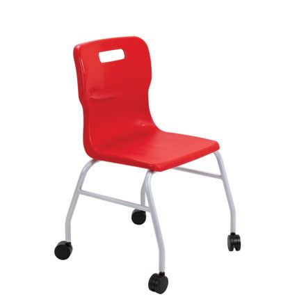 TITAN MOVE FOUR LEG WITH CASTORS13+ YEARS - RED